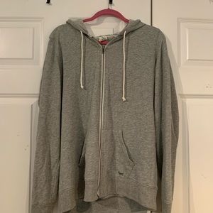 Gray PINK Hoodie